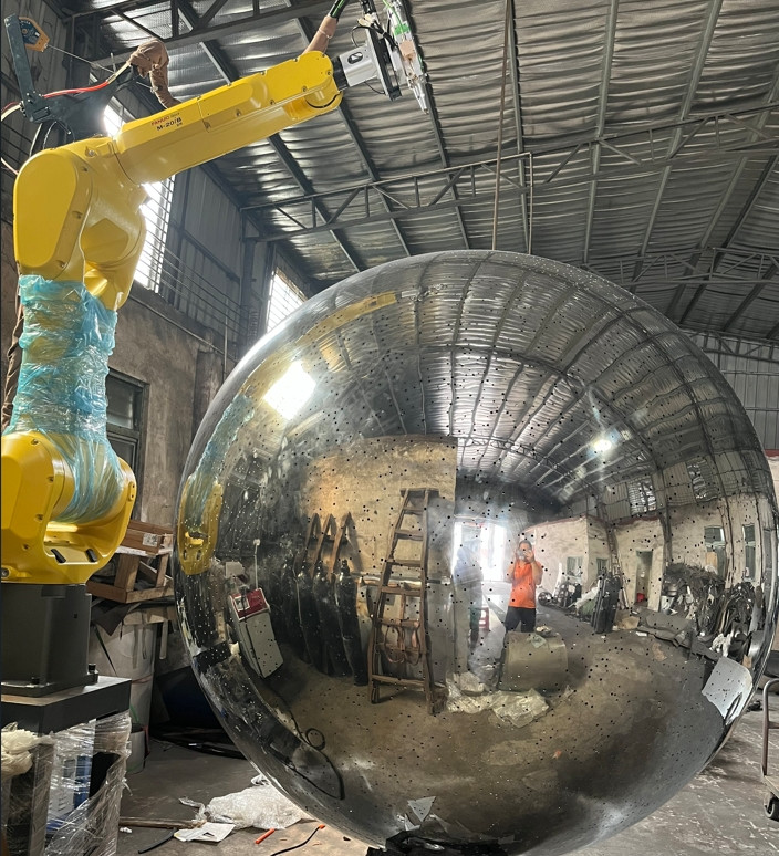 机械手三维激光切割机