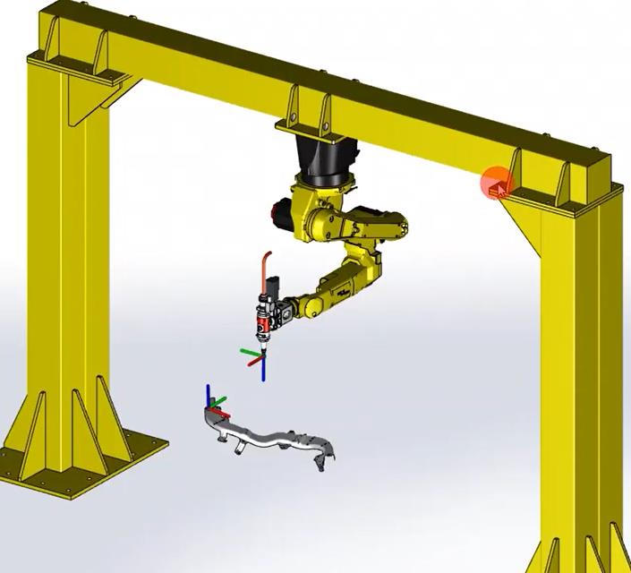 机械手激光切割